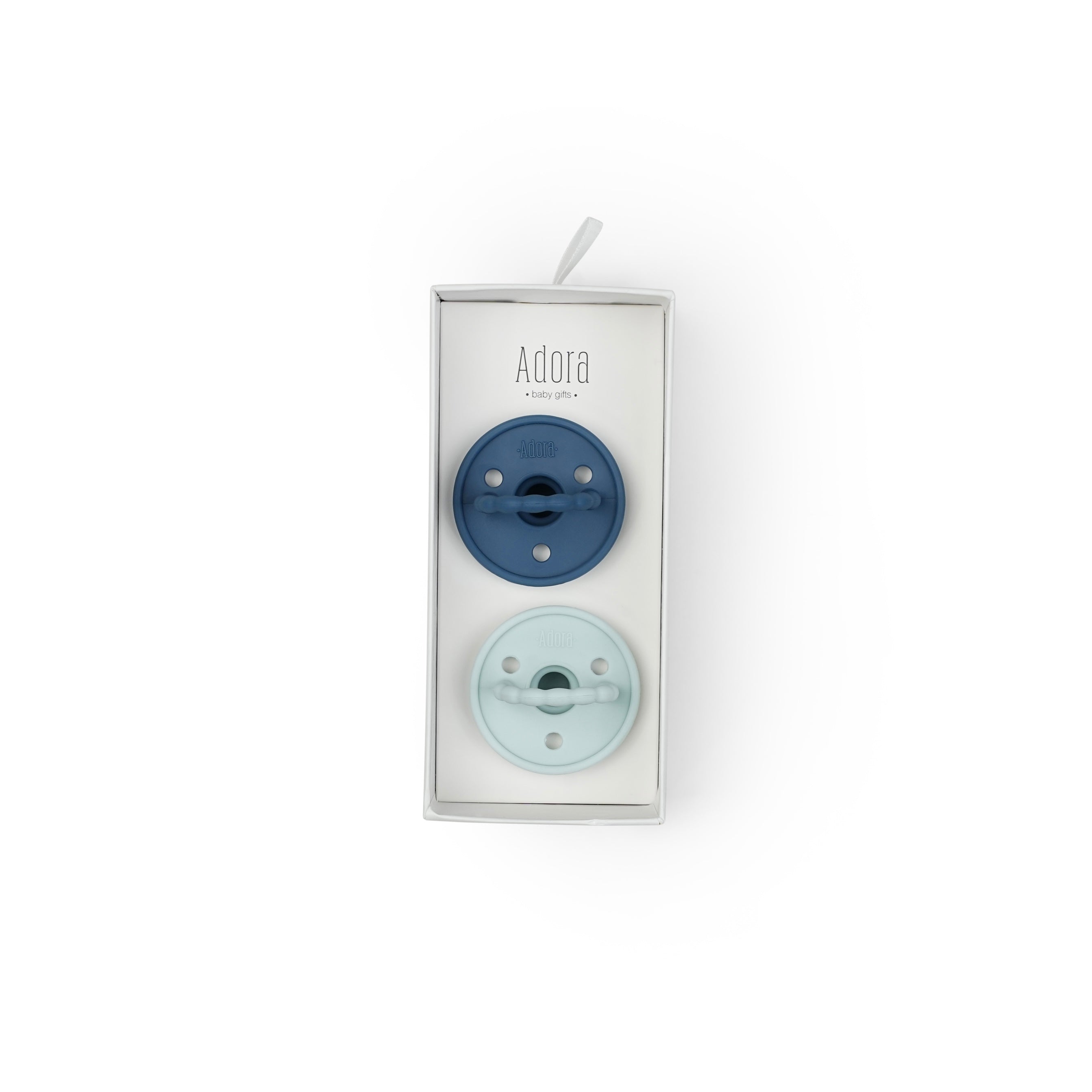 Classic // Denim Sky Adora Pacifier Set