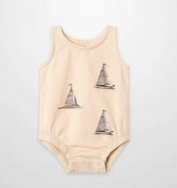 adee Sail Boat Romper