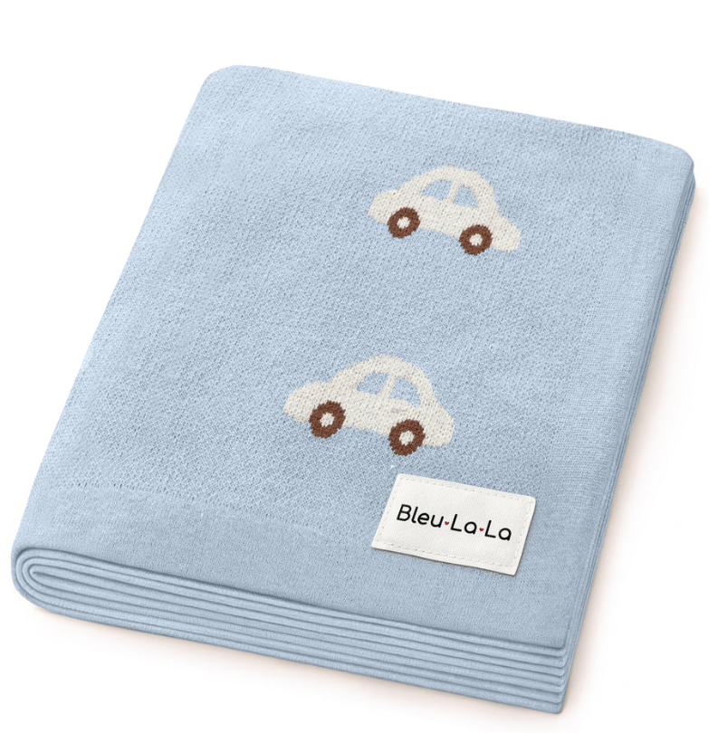 Cotton Luxury Knit Car Swaddle Blanket