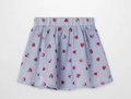 Strawberry Print Skirt