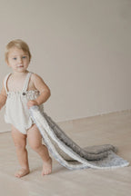 Super Cozy Grey Zig-Zag Fur Blanket (Copy)