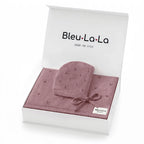 Pointelle Swaddle Blanket + Hat Gift Set